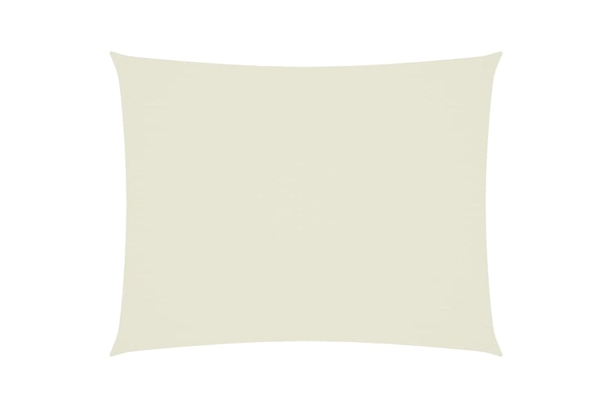 Vidaxl 135223 Sunshade Sail Oxford Fabric Rectangular 6x8 M Cream