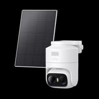 eufyCam C37 2K Security Camera with Solar Panel, White | T814X321