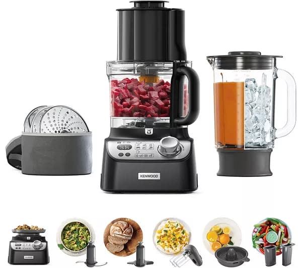 KENWOOD Autograph MultiPro XL Weigh+ Food Processor - Black