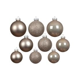 42-Piece Glass Bauble Tree Decoration Set