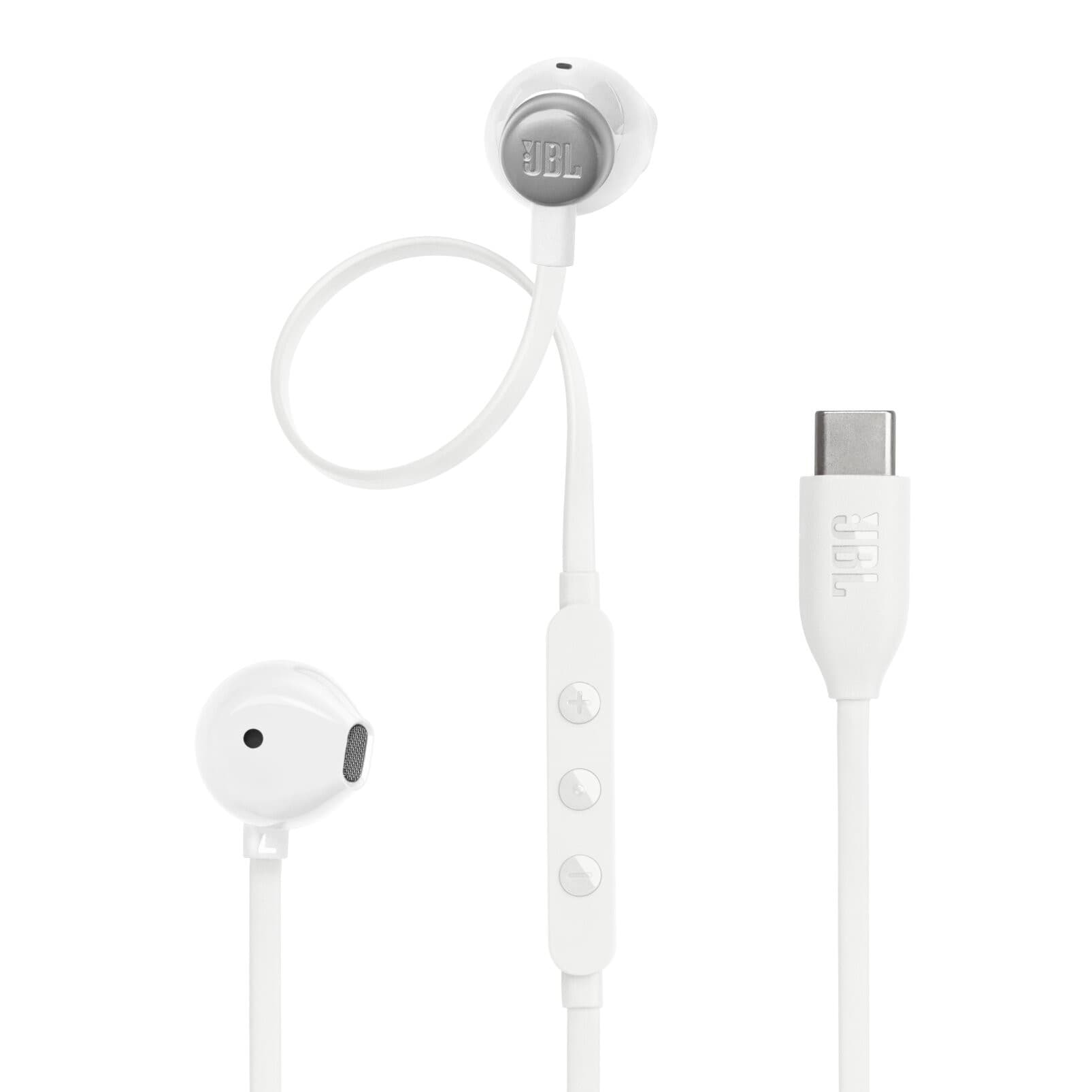 JBL            USB-C EARBUD HEADPHONES WHITE