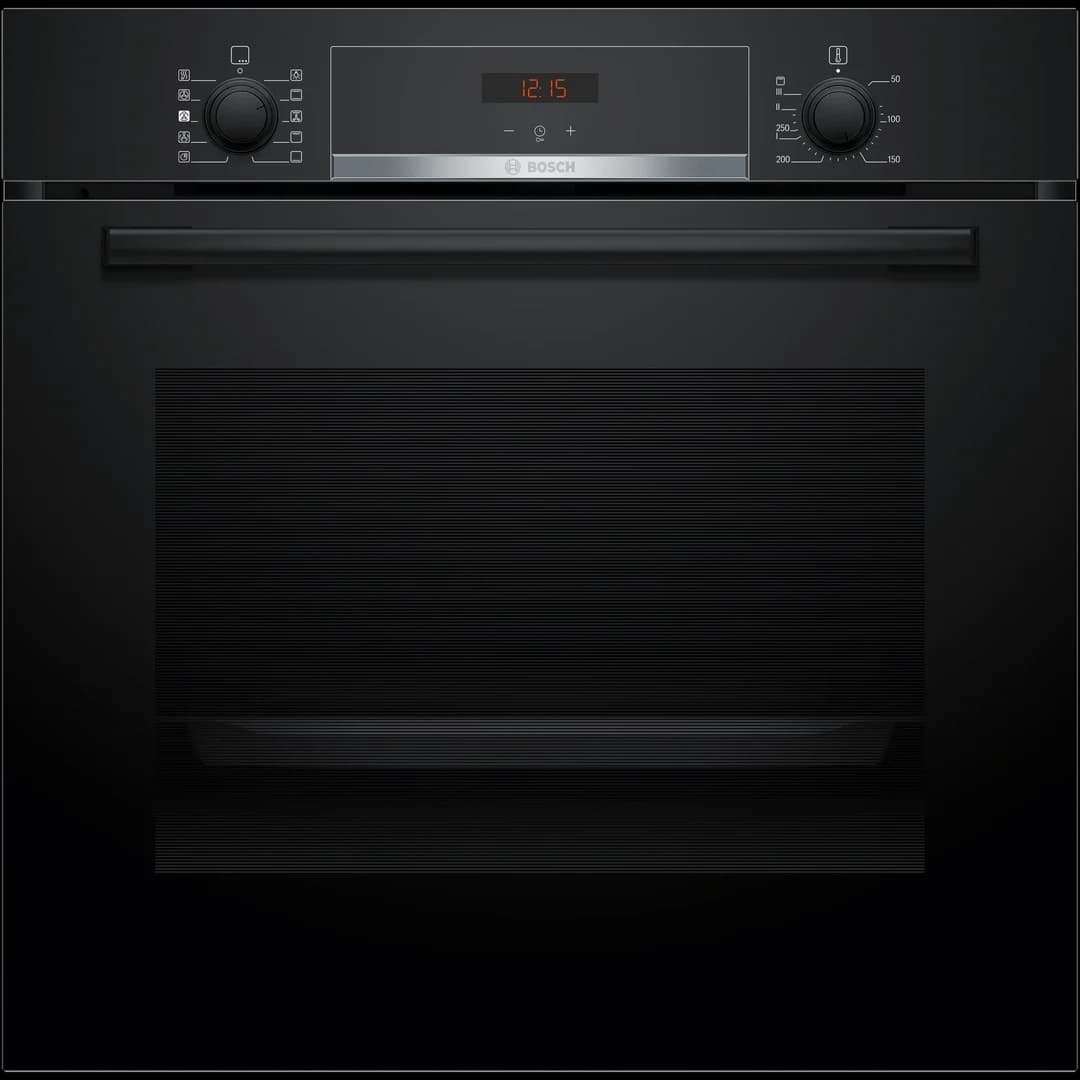Bosch Series 4 oven with steam 60 x 60cm - Black | HQA534BB3B