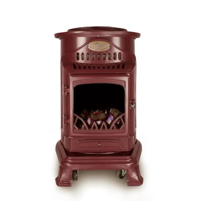 Sahara Provence Portable Gas Heater in Burgundy | PROVIR-BY