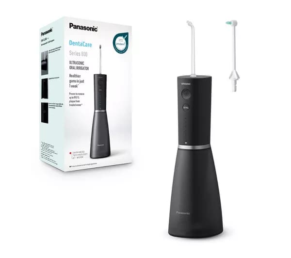 PANASONIC Series 800 EW-DJ86-K511 Ultrasonic Water Flosser - Black