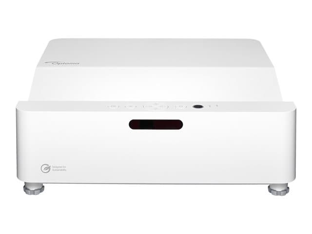 OPTOMA - ZW410UST - DLP projector - ultra short-throw - 3D - white