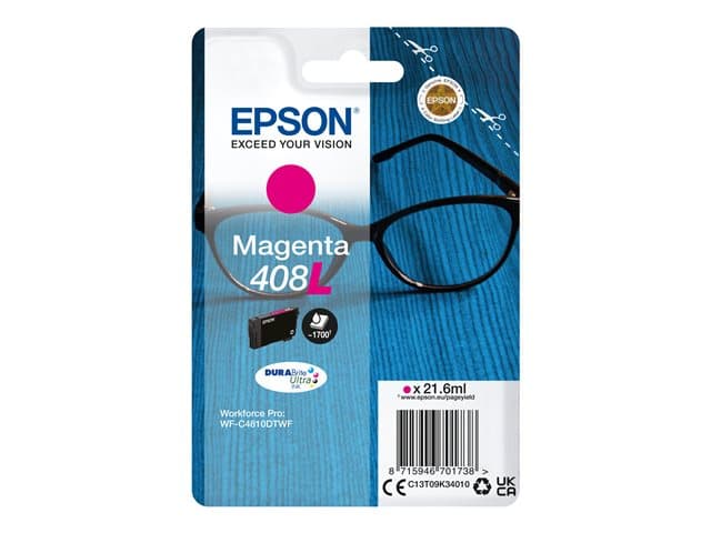 EPSON - 408L - magenta - original - ink cartridge
