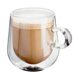 Double Walled Glassware Two Piece Latte Glass Set