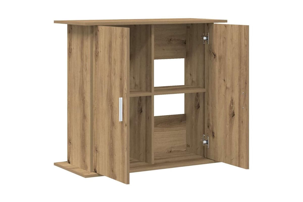 Vidaxl Aquarium Stand Artisan Oak 81x36x73 Cm Engineered Wood