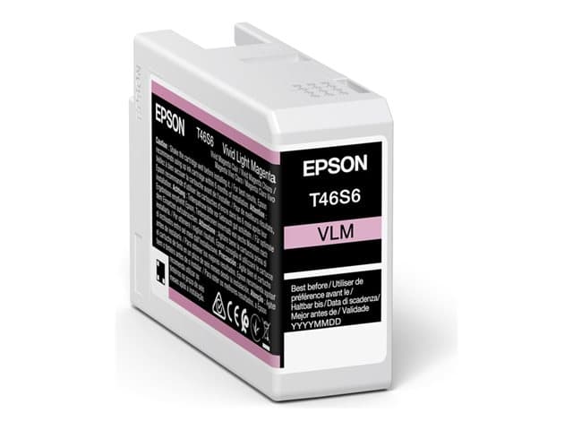 EPSON - T46S6 - vivid light magenta - original - ink tank