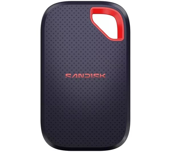 SANDISK Extreme Portable External SSD - 1 TB, Black