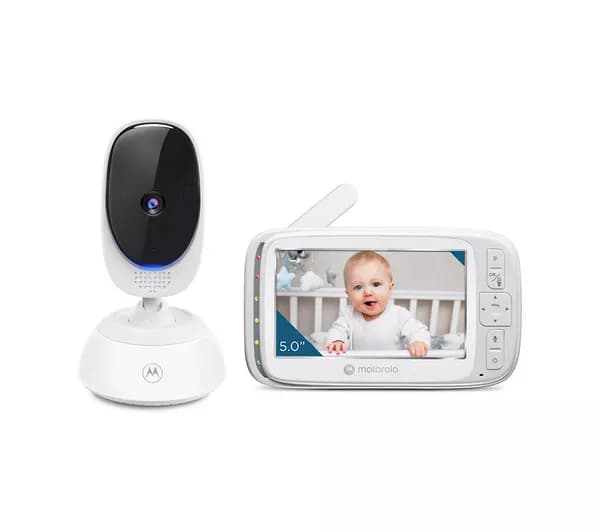 MOTOROLA VM75 5" Video Baby Monitor - White