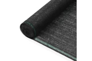 Vidaxl 45258 Tennis Screen Hdpe 1x25 M Black