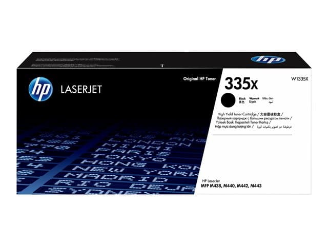 HP - 335X - High Yield - black - original - LaserJet - toner cartridge (W1335X)