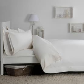 Egyptian Cotton 400 Thread Count Flat Sheet Ivory