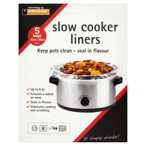 Toastabags Slow Cooker Liners - 5 Pack | 671946