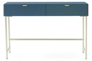 Frankie Desk | 2 Drawer | Blue
