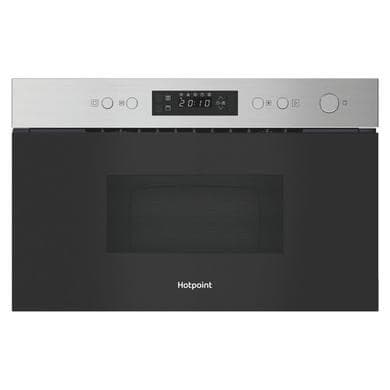 Refurbished Hotpoint Class 3 HPM K12C XUK Built In Microwave and Grill - Stainless Steel