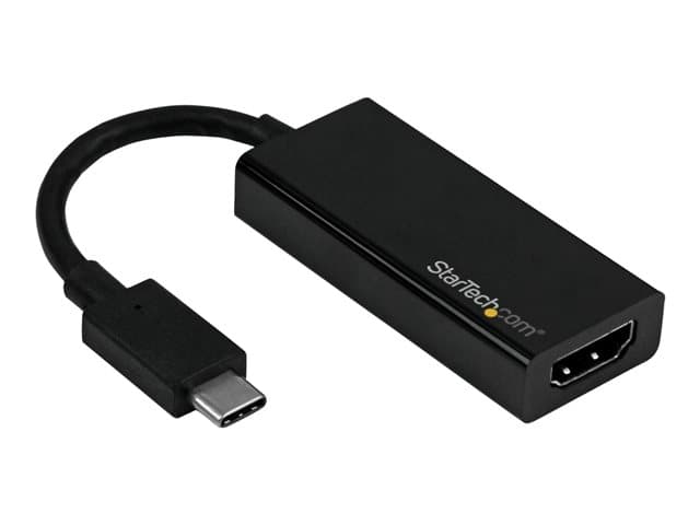 STARTECH.COM - StarTech USB-C to HDMI Adapter - USB Type-C to HDMI Converter - 4K 60Hz - external video adapter - black