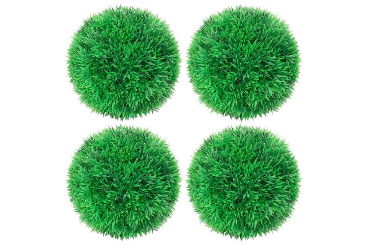Artificial Boxwood Balls 4 Pcs 12 Cm