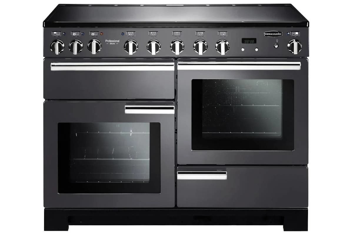 Rangemaster Professional Deluxe 110cm Electric Range Cooker | PDL110EISL/C | Slate