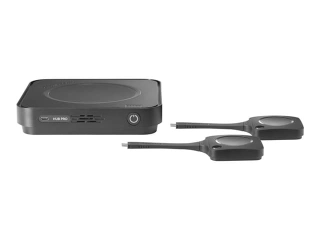 BARCO - Standalone Product: Clickshare Hub Pro EU with 2 Buttons - It does not include the Panel, Gen5 Button Tray, Power Supply and Power Cord