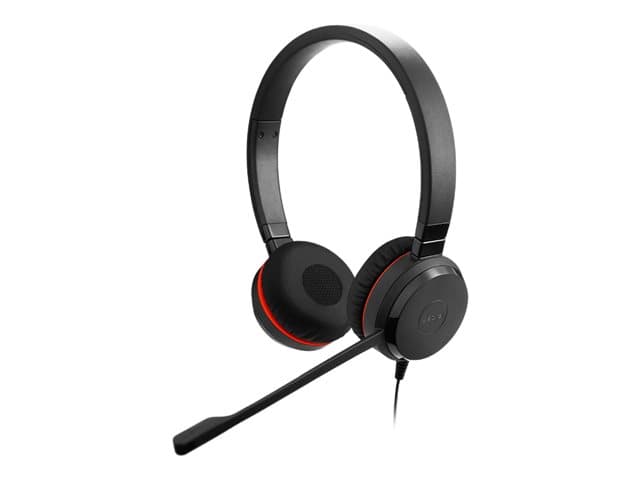 JABRA - Evolve 30 II MS stereo - Headset - on-ear - wired - USB-C, USB-A - noise isolating - Certified for Microsoft Teams