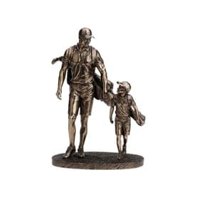 Father & Son Golf Bronze Ornament