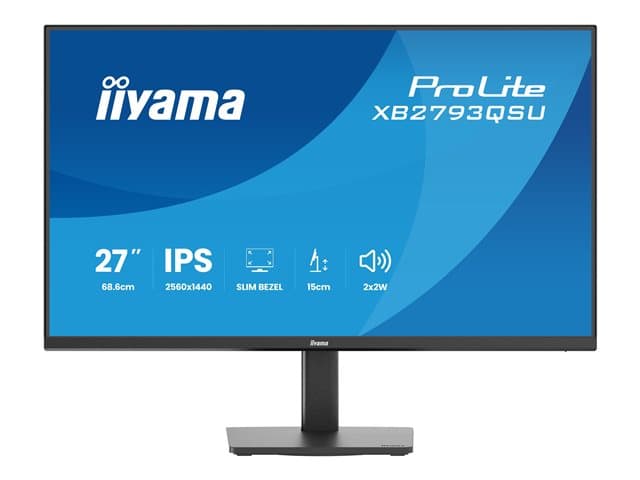 IIYAMA - ProLite XB2793QSU-B1 - LED monitor - QHD - 27"