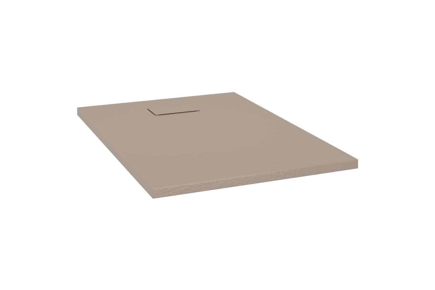vidaXL 148926 Shower Base Tray Smc Brown 100x70cm