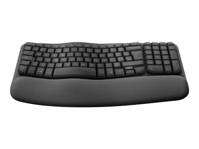 LOGITECH - Ergo Series Wave Keys for Business - keyboard - QWERTY - US International - graphite Input Device