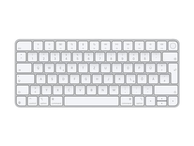 APPLE - Magic Keyboard with Touch ID - Keyboard - USB-C - wireless - Bluetooth - QWERTZ - German