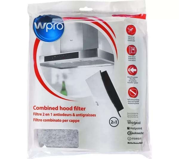 WPRO UCF016 Universal Grease & Carbon Filter - for Cooker Hoods