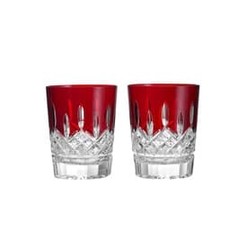 Lismore Red Cocktail Glass, Set of Two