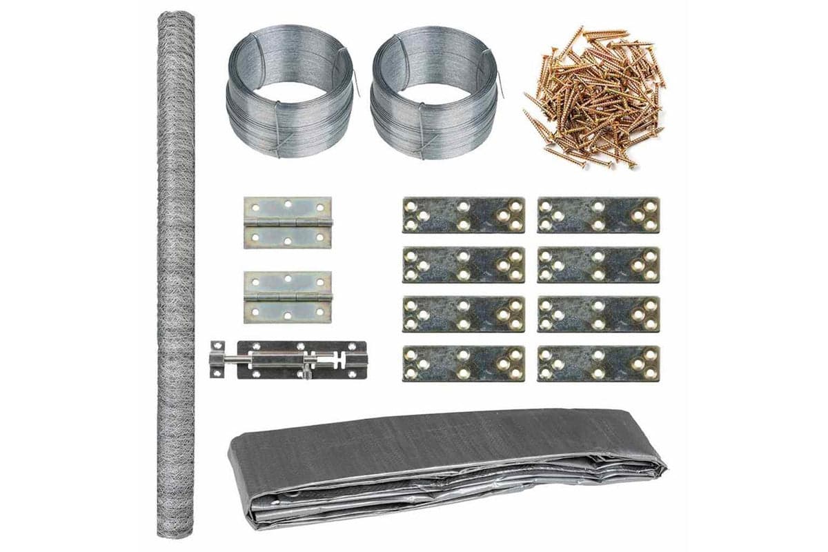 Vidaxl Chicken Cage 45x15x2 M Steel