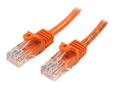 STARTECH.COM - Startech 2m Orange Cat5e / Cat 5 Snagless Patch Cable - patch cable - 2 m - orange