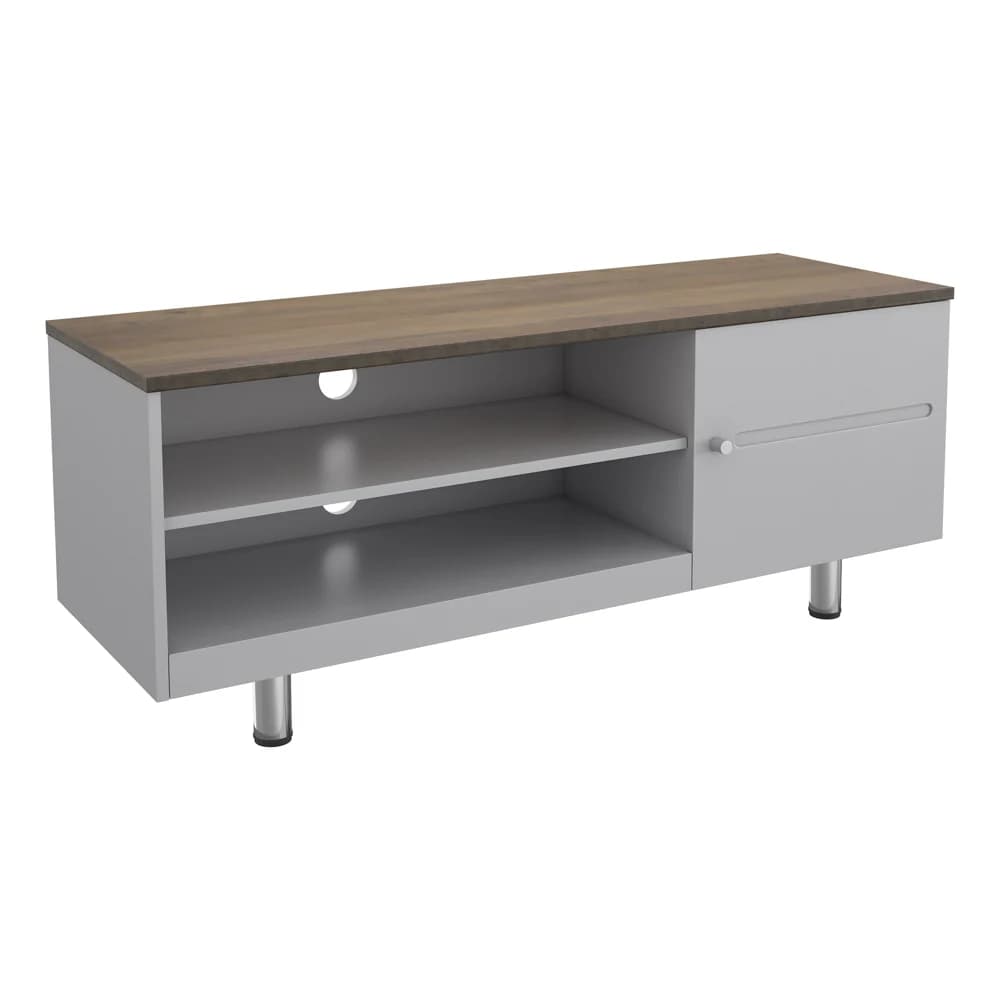 AVF Whitesands TV Stand for 60" TV - Satin Grey | FS1200WSSG