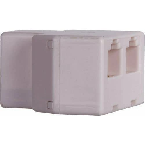 Sinox 2 Way Telephone Splitter - White | C6090B