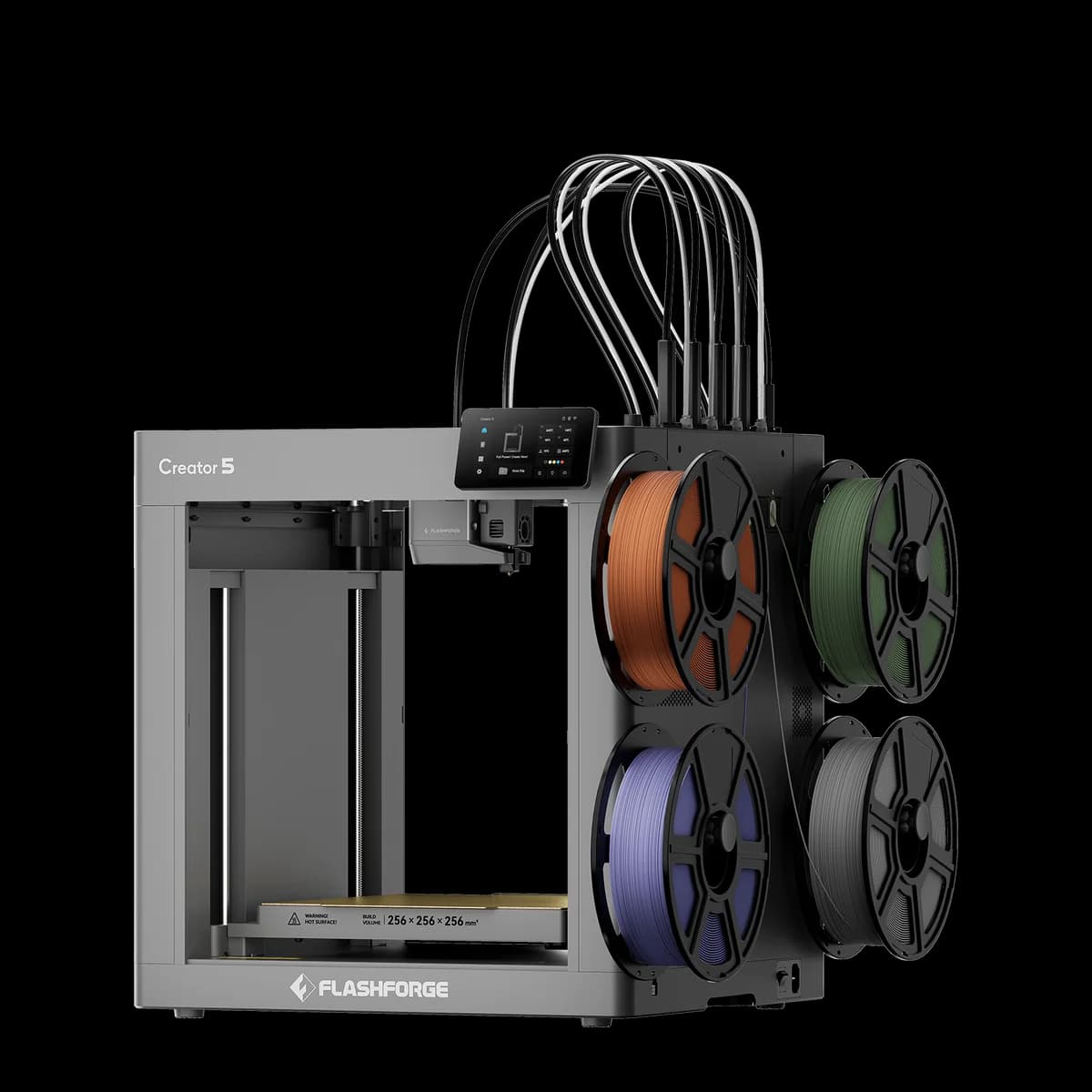Flashforge Creator 5 Four-Toolhead Multicolour 3D Printer | FF-C5