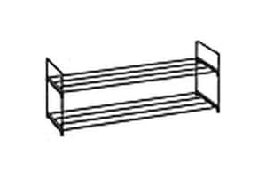 Shoe Rack | Storage & Organisation | Metal | 92 X 30 X 33 Cm