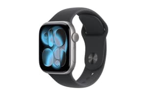Apple Watch Series 11 | GPS | 42mm | Space Grey Aluminium | Black Sport Band | S/M
