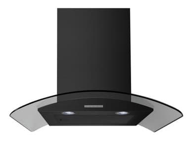 Belling Curved Glass Chimney Hood