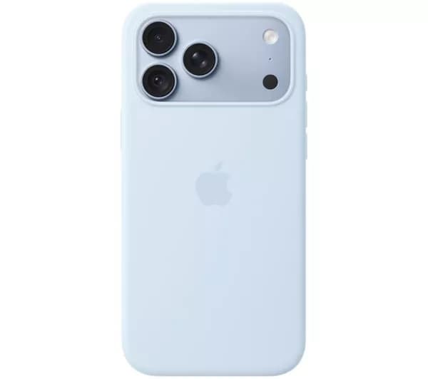 APPLE iPhone 18 Pro Max Silicone Case with MagSafe - Crisp Blue