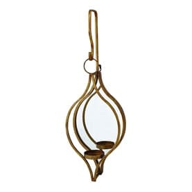 Ellie Mirrored Single Candle Holder