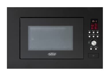 Belling 23L Built-In Microwave - Black | BIM60BLK