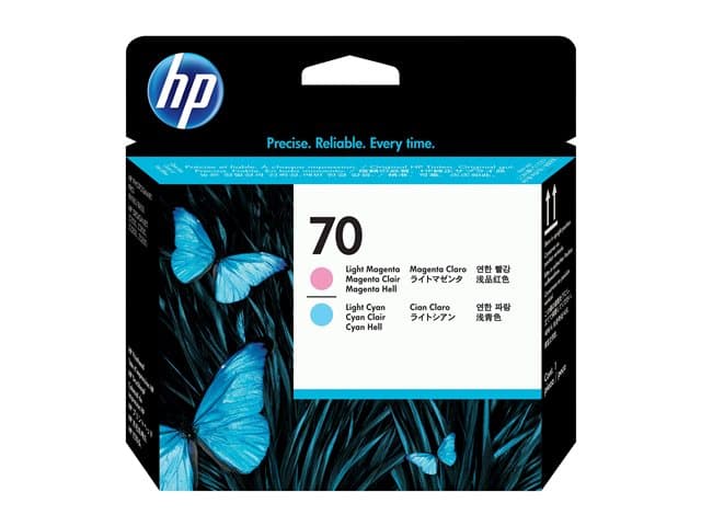 HP - 70 - light magenta, light cyan - printhead