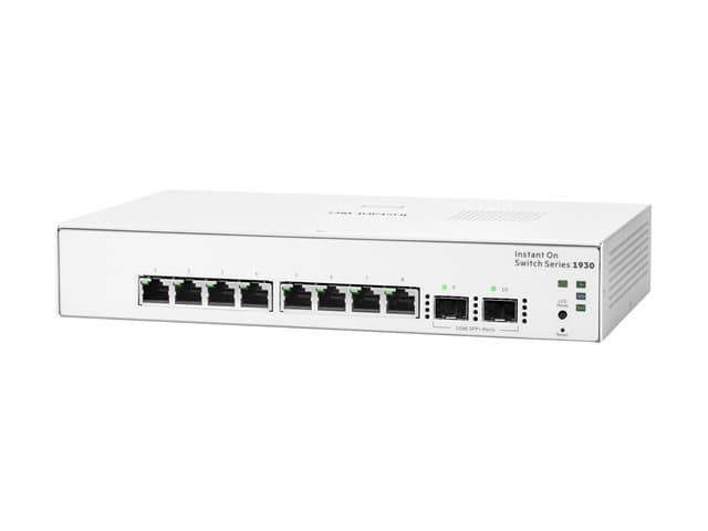HPE - Networking Instant On 1930 8G 2SFP Switch - switch - 10 ports - Managed