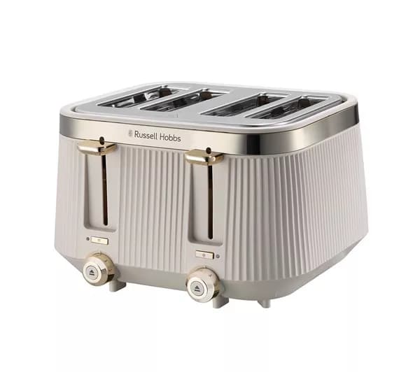 RUSSELL HOBBS Bronte 26771 4-Slice Toaster - Stone