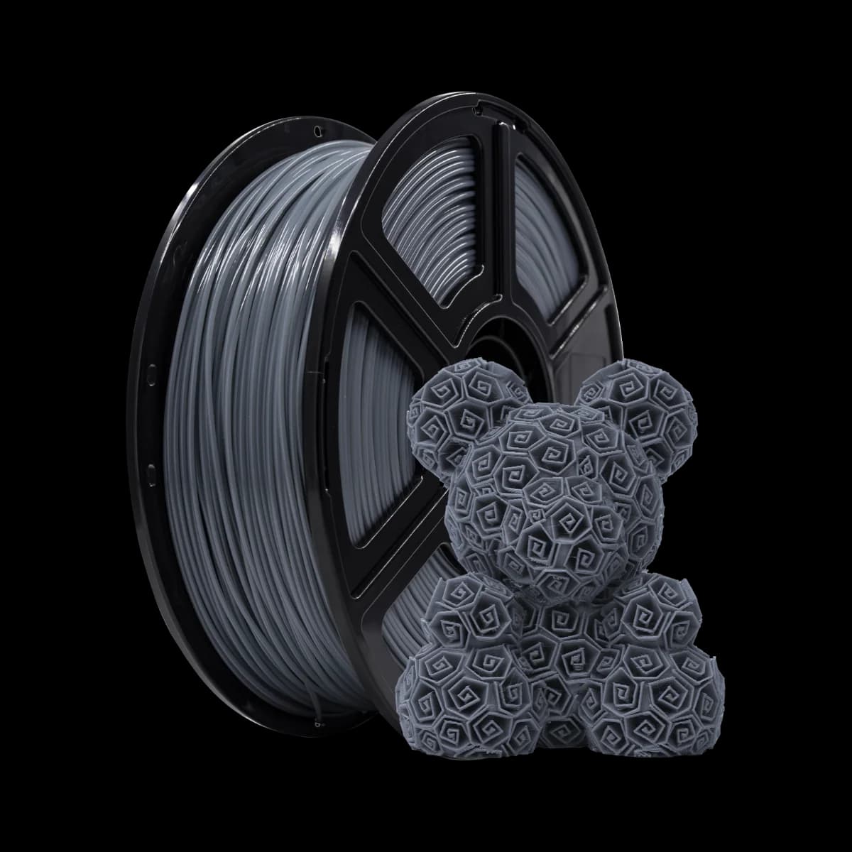 Flashforge PLA Basic 3D Printing Filament 1.75mm 1kg - Grey | 90004246002