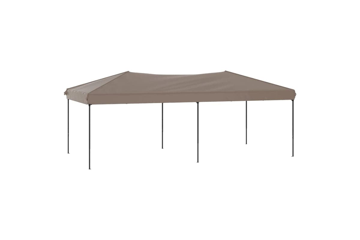 Vidaxl 93540 Folding Party Tent Taupe 3x6 M