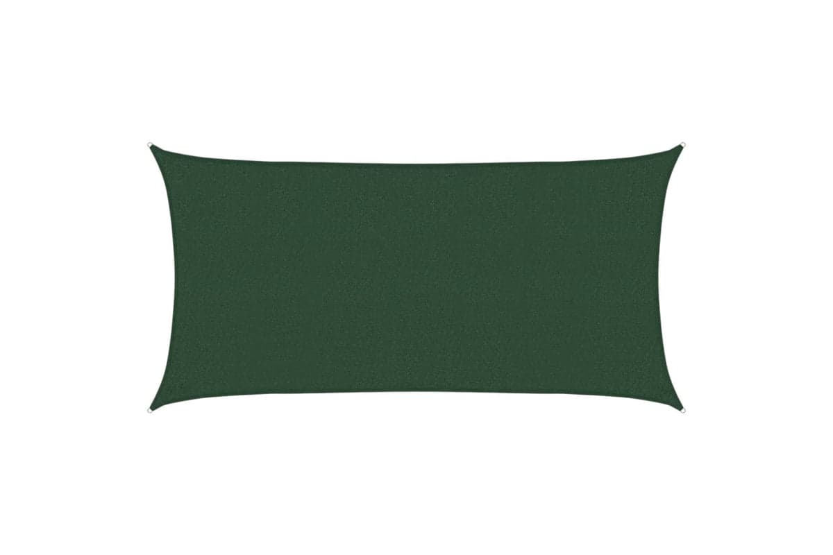 Vidaxl 311449 Sunshade Sail Dark Green 2x4 M Hdpe